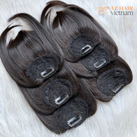 Frange à clipser, fermeture frontale, 15$ la pièce, cheveux raides noirs naturels, double trame machine pour un aspect naturel