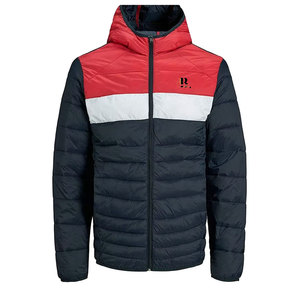 Classic <b>Men</b> <b>Hooded</b> Puffer <b>Jacket</b> Comfortable Warm Winter Waterproof Quick Dry Full Zip Closure Soft <b>Padding</b> for Outdoor Daily - Product Image 1