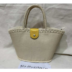 Été 2023 Nouveau design Hollow Out Rattan Straw Bag High-class Female Beach Basket Bag - Product Image 2