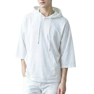 Haut unisexe en molleton numérique à logo personnalisé, coupe ajustée, manches régulières, épaules tombantes, style streetwear, avec poche kangourou, collection automne BD - Product Image 5
