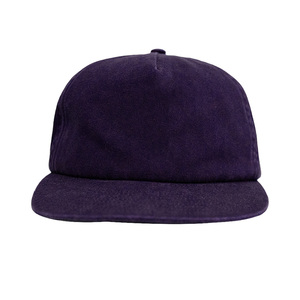 Gorra de Béisbol Personalizada Premium de Pana con Cierre a Presión, Logotipo Bordado, Ajustable, de 6 Paneles, de Algodón, para Exteriores - Product Image 5