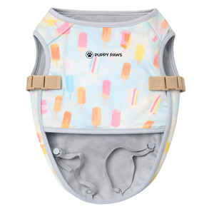 เสื้อกั๊กระบายความร้อนสำหรับสุนัขแบบ Popsicles น้ำหนักเบา ระบายอากาศได้ดี เสื้อกั๊กสำหรับสัตว์เลี้ยงในฤดูร้อน พร้อมสายรัดปรับได้ สำหรับสุนัขขนาดเล็ก กลาง และใหญ่ - Product Image 5