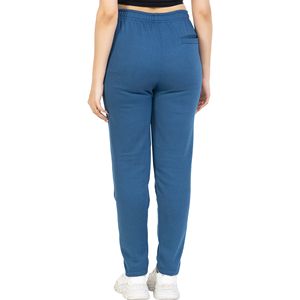 Pantalon de survêtement tricoté streetwear coupe droite couleur unie taille élastique pour le jogging, les voyages et les activités de plein air pour femme en promotion - Product Image 6