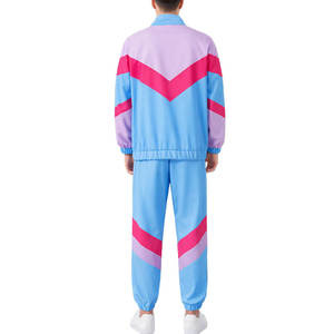 Conjunto de Chaqueta Cortavientos para Hombre, Precio Económico al por Mayor, Transpirable, Informal, Sólido, Ligero, Resistente al Viento, con Bolsillos Laterales, de Poliéster, para Correr y Trotar - Product Image 2