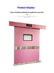 Mới bệnh viện Phường không khí chặt chẽ cửa thép Chống Trộm phòng điều hành đôi mở cửa thanh lọc cho hành lang nội thất thiết kế mới - Product Image 2