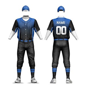 Maillot de baseball OEM : Fournisseur direct d'usine, ensemble uniforme de baseball personnalisé pour les camps d'entraînement, vêtements d'équipe respirants en gros - Product Image 6