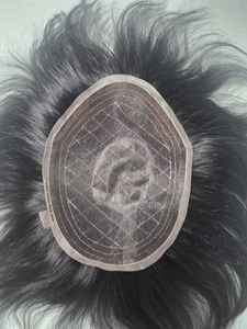 Perruque Toupet Cheveux Vierges Indiens Remy Soudés, Ondulés et Lâches, Taz Hair BD, Trame Simple, Expédition Via FedEx DHL UPS - Product Image 3