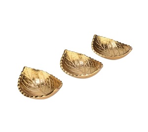 ชามเสิร์ฟทองเหลืองดีไซน์เฉพาะจากผู้ผลิต OEM สำหรับใช้ในครัวเรือน รับประทานอาหาร และเป็นของขวัญตกแต่งงานแต่งงาน - Product Image 3