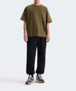 Camiseta de Punto de Algodón 100% de Alta Calidad, Impresión de Logotipo, Bordado, para Hombre, 180gsm 200gsm 230gsm, Peso Pesado, Diseño Personalizado - Product Image 5