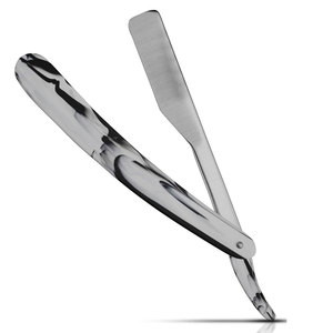 High Quality Made in Pakistan <b>Straight</b> Shaving <b>Razors</b> with Wood Handle and Stainless Steel Blade-Reusable & Durable - Product Image 1