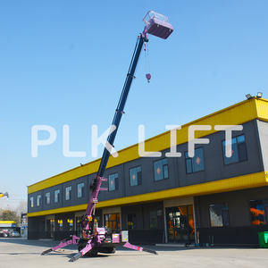 עגור מיני עכבישים 3 טונות נייד בום מעלית מעלית דיזל קרולר עבור התקנת זכוכית - Product Image 6