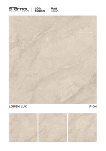 Carreaux de sol en porcelaine vitrifiée modernes 60x60cm 600x600mm, résistants aux acides, antidérapants, polis, couleur beige, pour usage intérieur, solides - Product Image 2