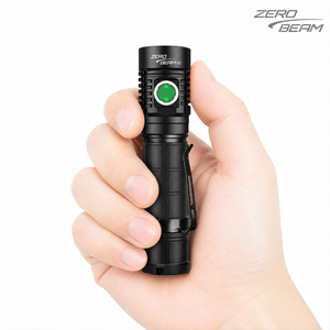ZEROBEAM M5 2100 Lumen USB C <b>Rechargeable</b> EDC Flashlight IPX8 Waterproof IK10 Pocket <b>LED</b> Torch with <b>Lantern</b> Mode - Product Image 1