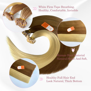 ผมต่อเวียดนามแท้ 100% ยี่ห้อ Azhair รุ่น 01 น้ำหนัก 100 กรัม แบบเทปติด  ทรงตรง  รักษาชั้นหนังกำพร้าผม - Product Image 6