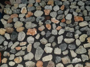 Venta al por mayor natural zeolita racimo apofilita minerales curación cristal cuarzo piedra semipreciosa artesanías de la India - Product Image 5