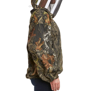 Veste d'apiculteur camouflage avec capuche en maille et voile, combinaison de protection pour l'apiculture, la cueillette du miel et la sécurité agricole - Product Image 5