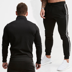Survêtement à capuche zippé pour homme en molleton technique de coton premium, doux et chaud, idéal pour la saison automne-hiver - Product Image 4