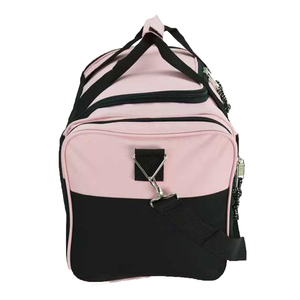 Bolsa Deportiva de Poliéster Rosa y Negra, 30-40L, Cierre de Cremallera, Estilo Casual, Gran Capacidad, Unisex, para Fitness y Viajes - Product Image 3