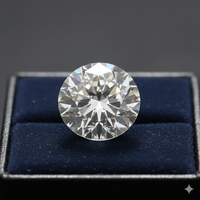 Diamant de laboratoire non monté 0,70-0,79 carats, couleur D-F incolore, clarté VS1, coupe très bonne, certifié IGI, synthétique blanc étincelant