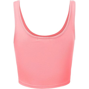 Top Deportivo Sin Mangas para Mujer, Top Corto para Yoga, Gimnasio, Fitness, Ropa Deportiva, Top Atlético para Entrenamiento, Running y Ejercicio, Venta al Por Mayor - Product Image 3