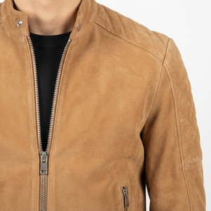 Veste Safari Homme Imperméable Décontractée pour l'Extérieur, Simple Boutonnage, Grande Taille, Style Cuir Tressé, Printemps Automne, Vente en Gros OEM - Product Image 6