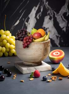 ชุดอาหารค่ำทันสมัย คุณภาพพรีเมียม ทนความร้อน น้ำหนักเบา เป็นมิตรกับสิ่งแวดล้อม ปลอดภัยสำหรับอาหาร ใช้ในครัว ชามสลัดไม้ สำหรับงานปาร์ตี้ - Product Image 4