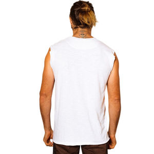 Summer Wear Good Selling Best Supplier Adult Cut Off Sleeveless French Terry Print <b>Men</b> Wear Cut Of Sleeve <b>Shirts</b> - Product Image 5