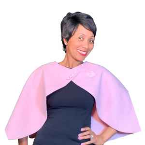 Chal Clásico Retro Elegante Rosa Vintage para Mujer de Manga Corta Jack and Jill para Eventos Formales - Product Image 2