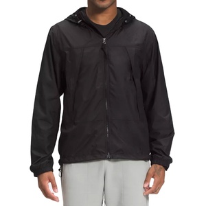 Veste coupe-vent imperméable à capuche avec logo personnalisé pour homme pour une utilisation en extérieur 2026 - Product Image 1