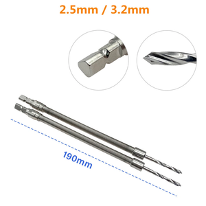 JAMSO INDUSTRIES Surgical Bone <b>Drill</b> <b>Bit</b> 2.5mm 3.2mm 190mm Manual Orthopedic Instrument Class I CE Certified ISO13485/ISO9001 - Product Image 5