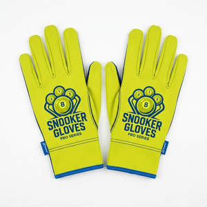 High Quality Pool Gloves with Smooth Fit Design Adjustable Lightweight Polyester/Lycra for Snooker Practice Competition Sessions - Product Image 1