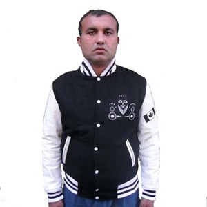 Blouson universitaire réversible en laine de baseball personnalisé, style Letterman, respirant, avec logo brodé fini, qualité supérieure - Product Image 1