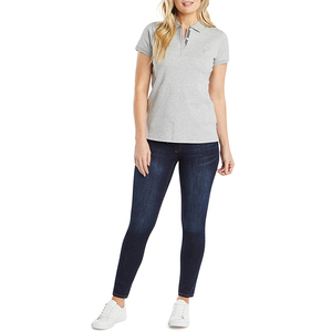 Camisas polo para mujer, de material suave, con costuras impecables, ideales para la rutina de oficina y salidas informales. - Product Image 2