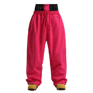 Pantalon de neige unisexe style ultra-décontracté, pantalon de ski isolé, pantalon cargo imperméable unisexe en tissu imperméable - Product Image 1