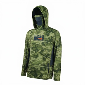 Sweat-shirt de pêcheur pour la pêche en eau douce, en eau salée et en haute mer, vêtements d'équipe de pêche personnalisés avec sublimation haute définition - Product Image 1