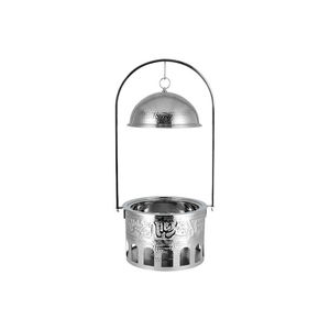 Casserole ronde en acier inoxydable finition or, double paroi, faite à la main, design élégant, chauffe-plats en métal, vente en gros - Product Image 6