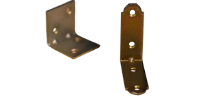 Équerre d'angle en acier/acier au carbone et acier inoxydable, revêtue de poudre de zinc, pour la construction et l'industrie. - Product Image 2