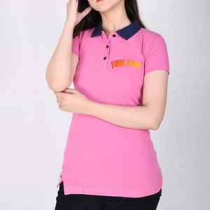 Camisas de Polo de Golf para Mujer con Logotipo Personalizado, Nuevo Diseño, Transpirables, Estilo Casual, Deportivas de Verano, de Algodón y Poliéster - Product Image 4