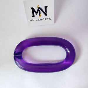 Décoration murale en chaîne acrylique au design moderne, personnalisable, pour la maison, à suspendre, en résine, en vente - Product Image 4