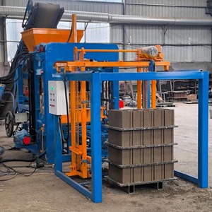 Máquina Industrial Hidráulica para Ladrillos de Cemento, Línea de Producción Automática de Bloques de Hormigón Huecos y Sólidos, Fábrica con Certificación CE ISO. Calidad Superior - Product Image 5