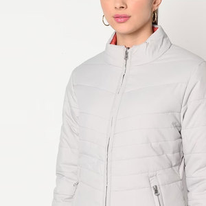 <b>Women</b> Warm Puffer Coat Winter Quilted <b>Jacket</b> <b>Lightweight</b> Insulated Hooded Outerwear Custom Logo OEM Wholesale Manufacturer - Product Image 4