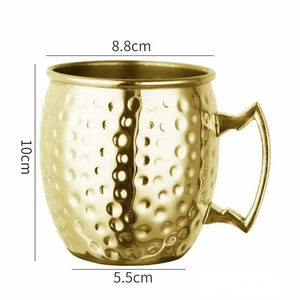 Chopes à bière en cuivre martelé, personnalisables, artisanales, 500-1000 ml – Articles de bar haut de gamme pour hôtels, restaurants, bars et fêtes à domicile - Product Image 3
