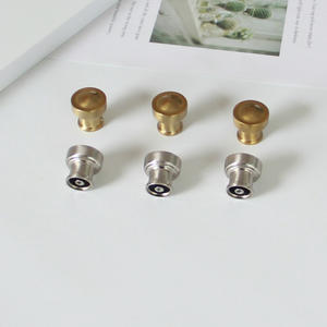 มือจับลิ้นชักแบบดั้งเดิมทำจากโลหะผสมสังกะสี ดีไซน์หรูหรา สีทองซาตินนิกเกิล ทนทาน ใช้ได้กับลิ้นชักครัว ติดตั้งง่าย - Product Image 2