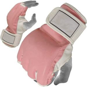 Guantes MMA de palma abierta para hombres y mujeres para Kickboxing Sparring Muay Thai Boxing para grappling y artes marciales - Product Image 2