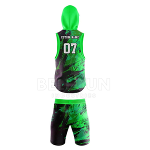 Low MOQ Team Wear 7 on 7 Uniform Youth Training 7 on 7 Uniform Hot Selling 7 on 7 Uniform Sports Wear 7 on 7 Uniform - Product Image 5
