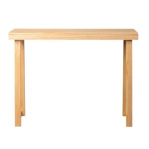 Consolle in Legno Massello da 43,3 Pollici per Ingresso, Tavolo Stretto per Divano, Arredamento per Corridoio e Soggiorno - Product Image 1
