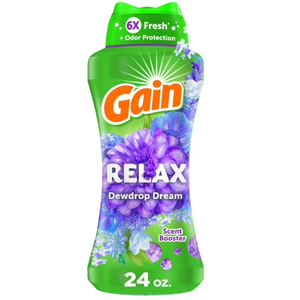 Perlas Aromatizantes para Lavadora Gain In-Wash, Aroma Relax, Sueño de Rocío, 24 oz - Product Image 1