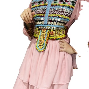 2023 Vintage Kuchi afgano étnico Tribal traje hecho a mano bordado completo tradicional Pashtun cultura vestido paquistaní afgano - Product Image 1