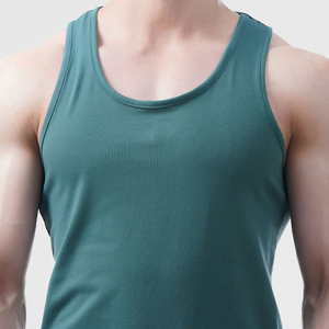 Débardeur Homme 100% Coton Col Rond pour Gym et Fitness, Respirant, Séchage Rapide, Vêtement de Sport Décontracté, Options Personnalisables - Product Image 5