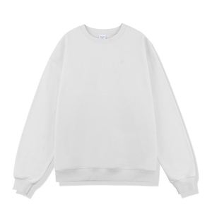 High Quality 450GSM Oversized Sweatshirt Solid Color <b>Men's</b> O Neck Sweatshirts Thickened Drop Shoulder <b>Pullover</b> Cotton Hoodie - Product Image 6
